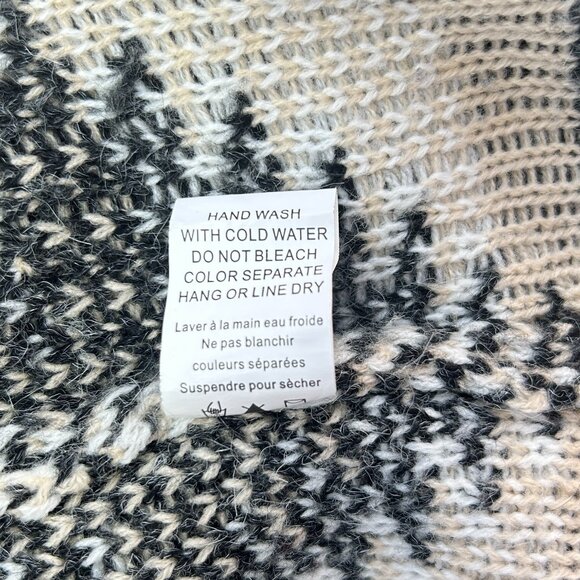 Dreamers Boho Southwest Western Knit Cardigan - Women Medium Large - Picture 8 of 8